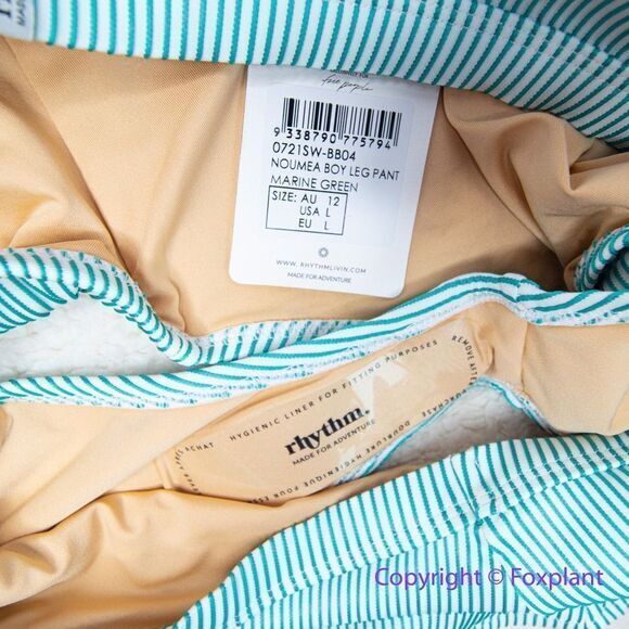 NEW Rhythm x Free People Noumea boy leg bikini bottom, size L - Picture 10 of 11